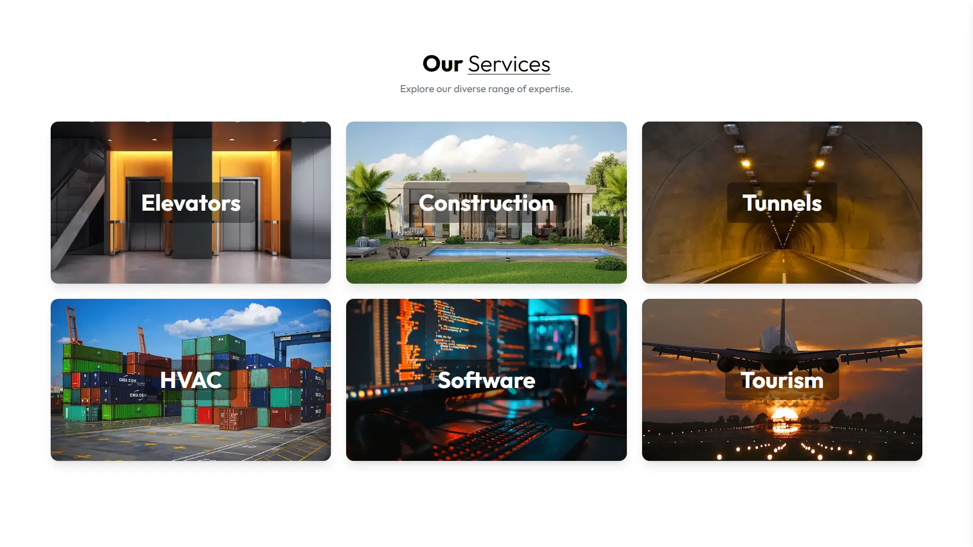 Nexa Engineering – Product Showcase Website